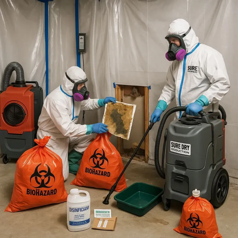 Contaminated Water Handling Protocols process in Lexington, VA