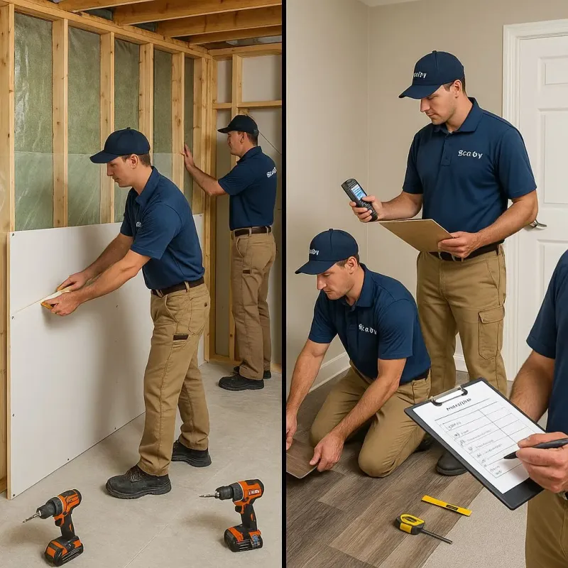 Repairs and Reconstruction process in Lexington, VA