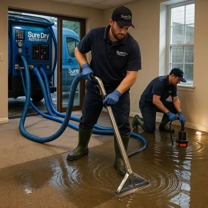Water Extraction and Removal process in Lexington, VA
